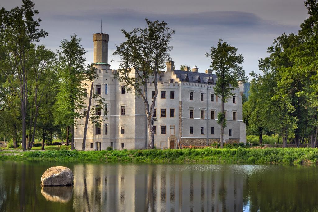 Zamek Karpniki Schloss Fischbach Lomnica  Exteriör bild